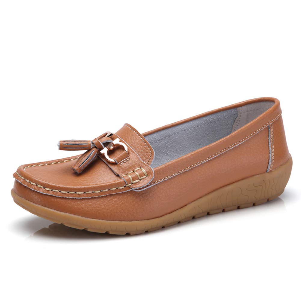 

Nomioce Genuine Soft and Mom Nurse Casual Driving Size Women s Moccasins, Loafers, Pumps, Flats, Slip-On Sandals, Leather, Comfortable, Shoes, Shoes,