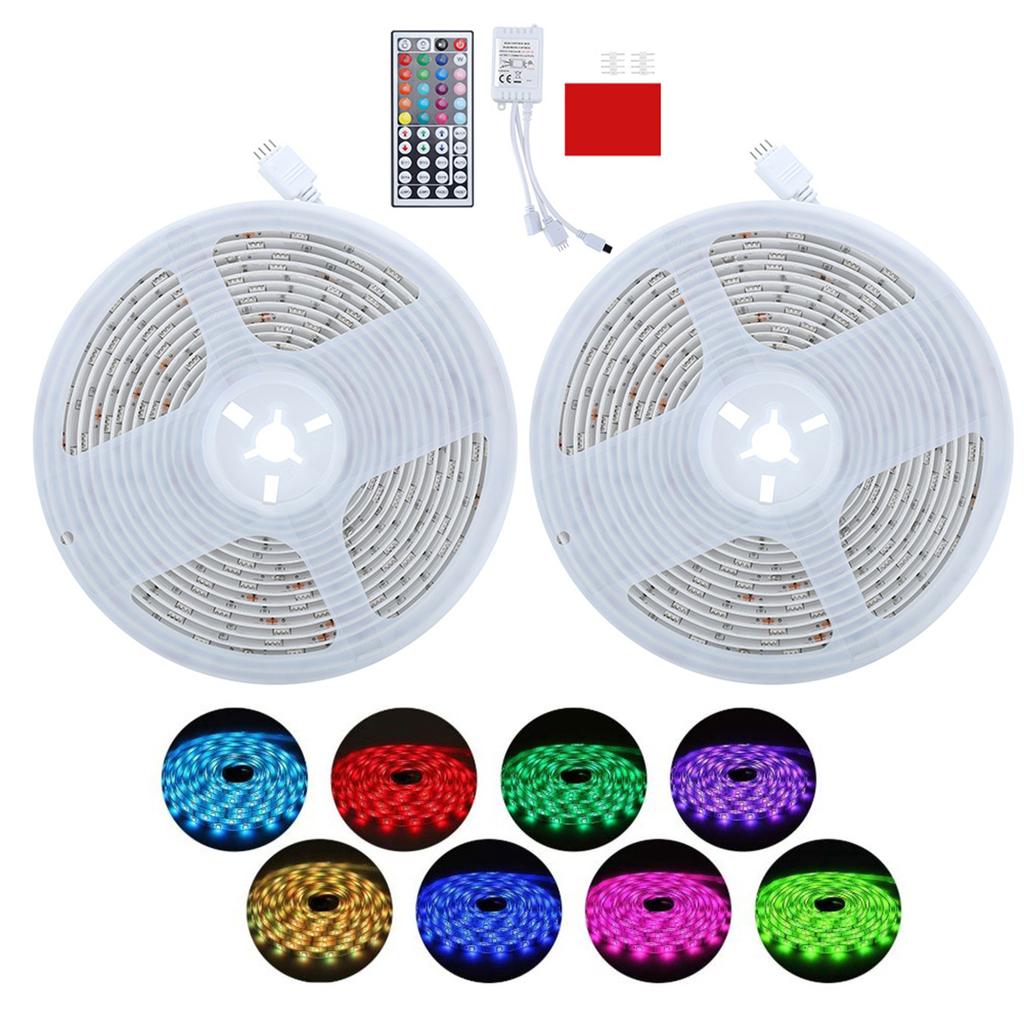 10m LED Strip Lights RGB LED Light Strip Tape with 44 Keys Remote Control