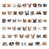 50PCS Cute Animal Cat Cartoon Stickers - Waterproof Decorative for DIY Notebooks & Luggage