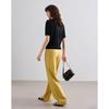 Demana Women's Linen-Lyocell Blend Wide-Leg Pants