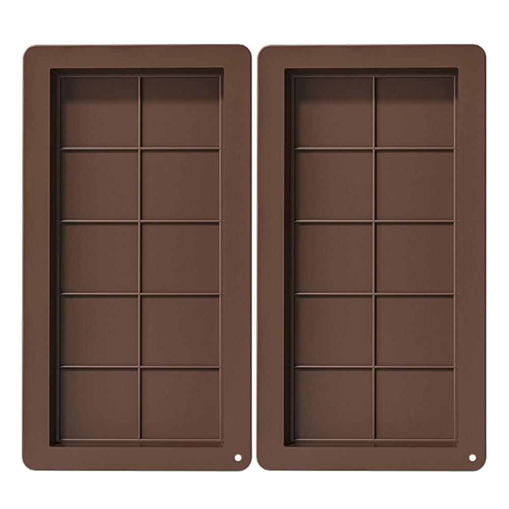 

2-10 шт. 10-луночная силиконовая форма для шоколадных конфет, сделай сам, мини-формы для печенья и конфет, антипригарная форма для шоколадного печенья, бытовой инструмент для выпечки