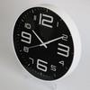 10 Inch 25CM Fashionable Home 3D Wall Clock Bedroom Living Room Simple Nordic Style Clock