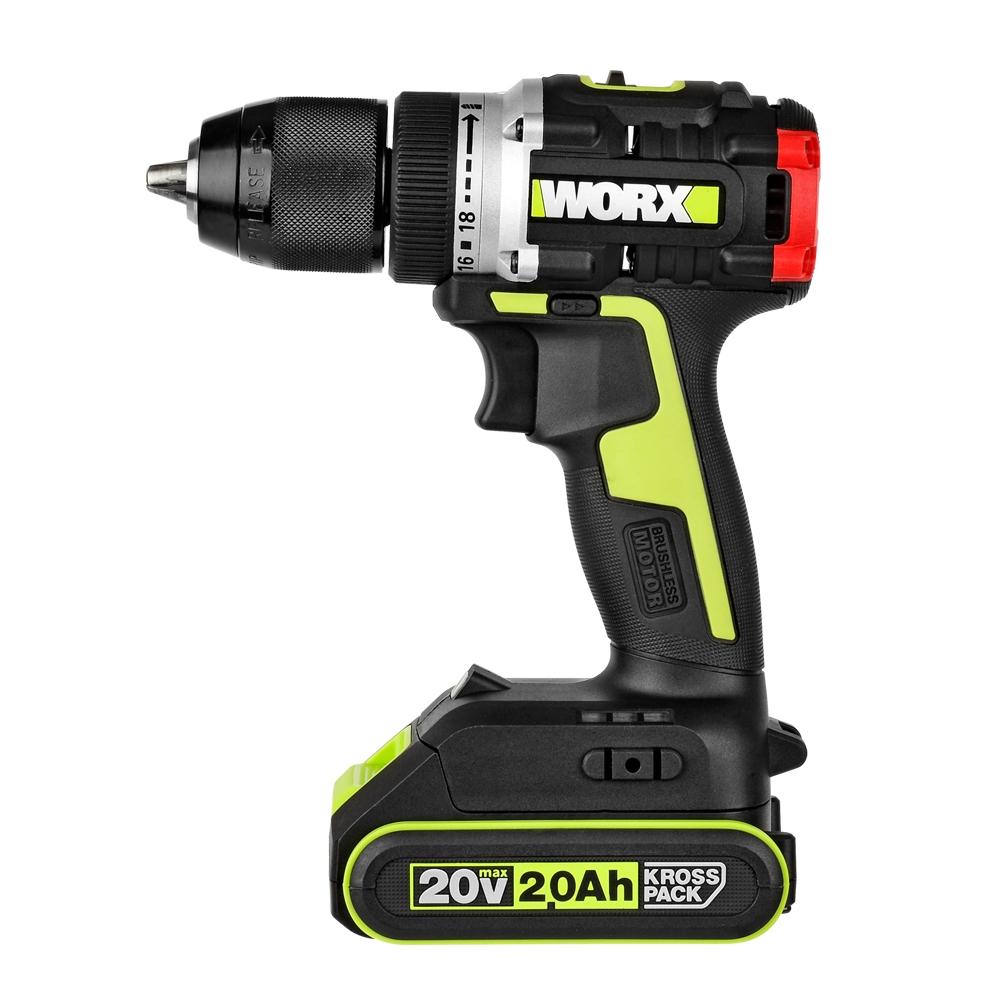 

Works Rechargeable Drill 20V 2.0Ah Battery 2 BL WU182