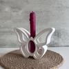 Butterfly Shape Hydroponic Vase Mold Diy Creative Butterfly Hollow Test Tube Flowerpot Concrete Craft Gift Diy Casting Mould