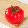 5pcs Mini Artificial Tomato Ornament Handicrafts Plastic Simulation Tomato Model Lifelike Fake Vegetables Props