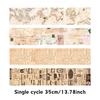 2/3 Rolls Retro Masking Tape, Vintage Map Washi Tape for Scrapbooking, Journaling, Gift Wrapping, Album Decoration YMY
