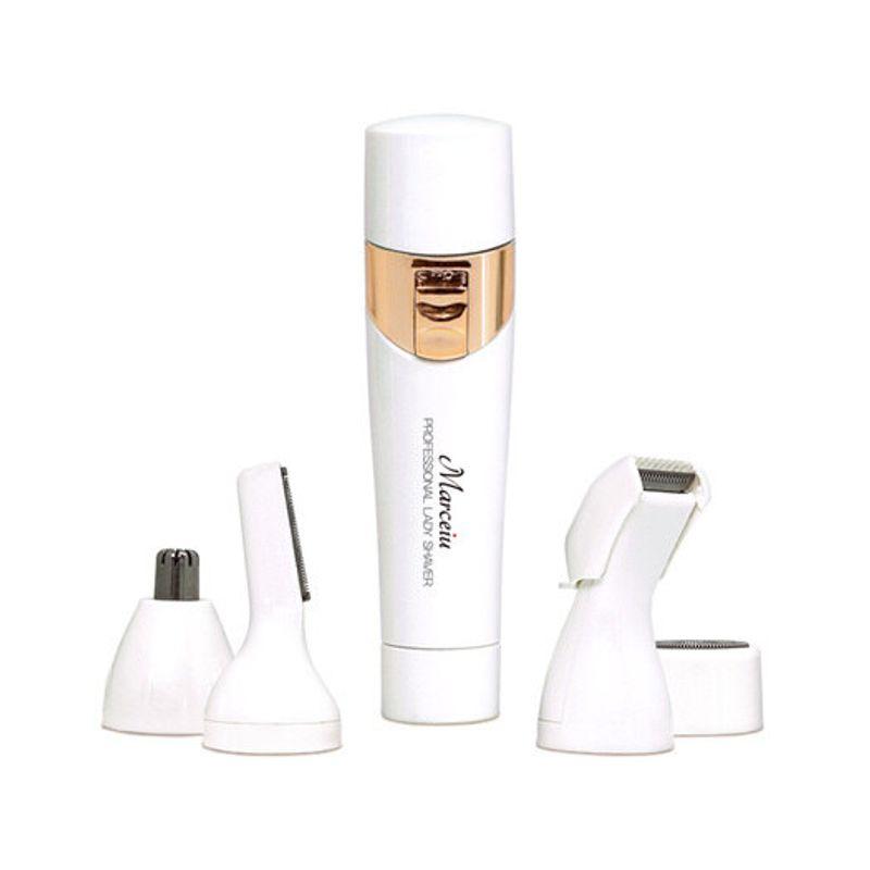 

Marceiu FHI Marseille 4-in-1 Shaver Kit Lady Home Hair Epilator Women s Shaver white