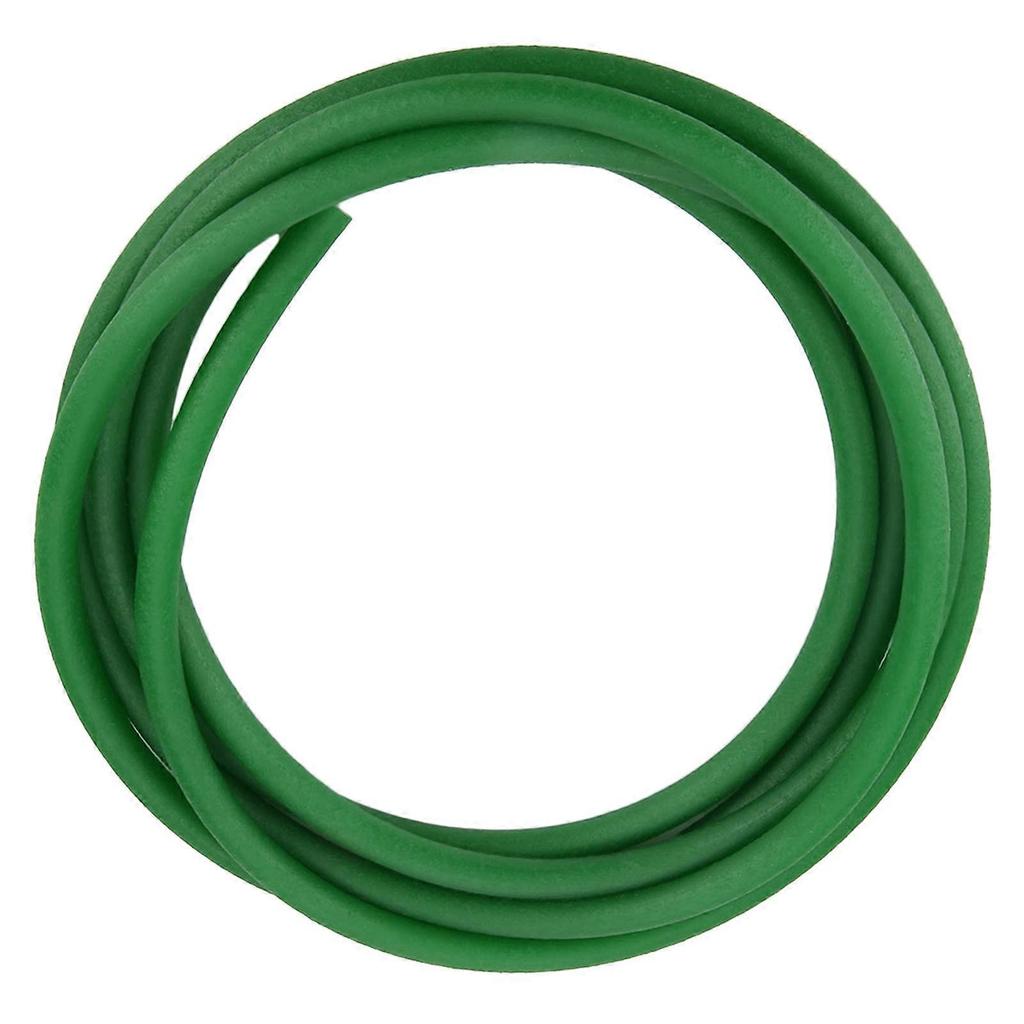 Green Rough Surface PU Polyurethane Round Belt for Drive Transmission(10mm*3m)