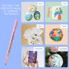 Dual Tip Metallic Colors Acrylic Art Markers Pens Set for Artist Rock Painting,Glass,Ceramic Fabric DIY Card Making Art Supplies
