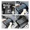 For Skoda Karoq Kodiaq Superb Octavia Mk3 SEAT Leon Mk3 Engine Battery Cover Positive Negative Electrode Dustproof Shell Cap