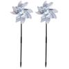Bird Deterrent Garden Wind Chimes Outdoor Windmill Beautiful Design Bright Colors Fun Focal Point PVC Material