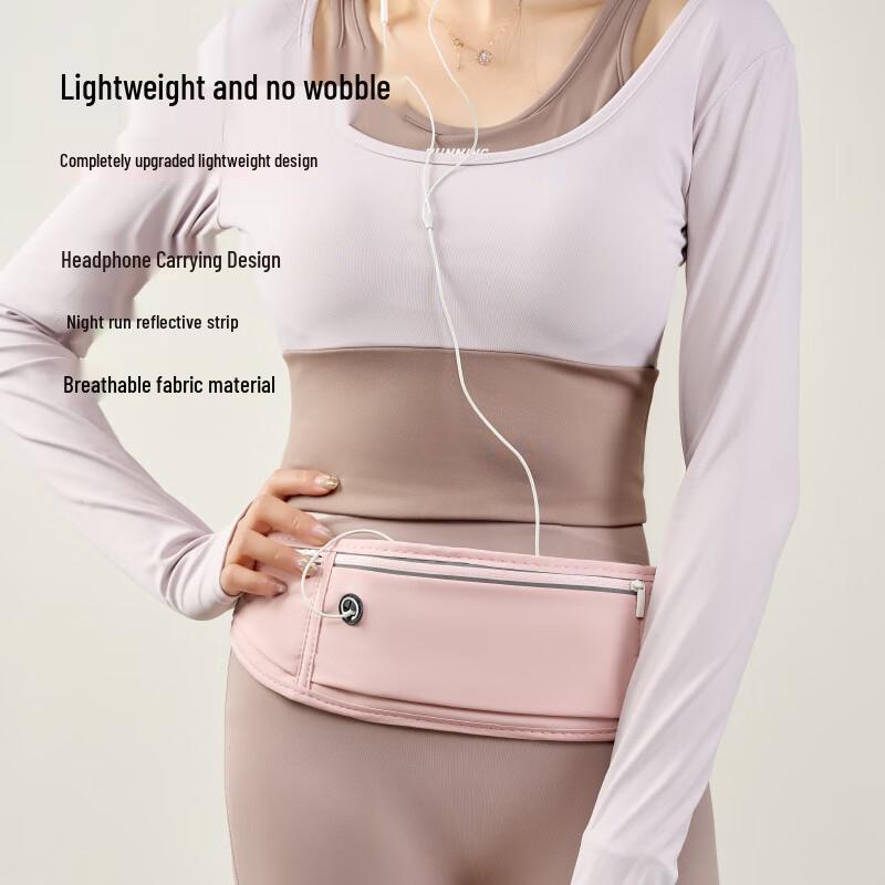 Lightweight Running Waist Pack with Water Bottle Holder