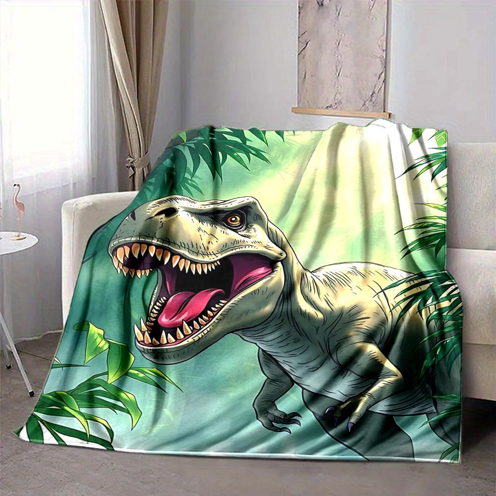 1PC Dinosaur, Prehistoric Blanket - Soft Warm All-Season Throw for Sofa, Bed, Car, Office, Throw For Sofa yy250916106