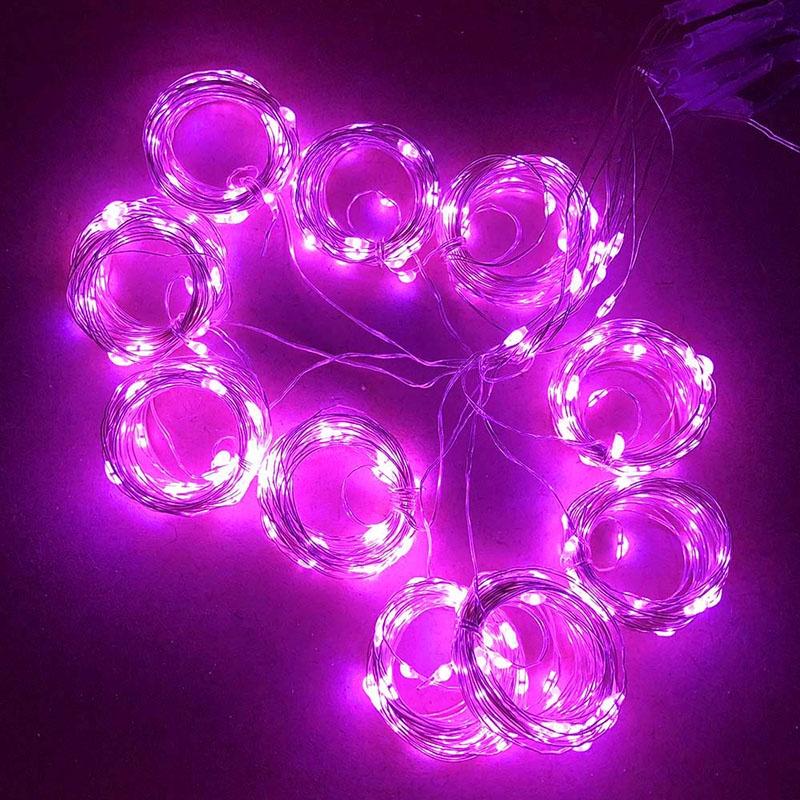 Magical 300 Led Curtain Fairy Hanging String Lights With 8 Glorious Lighting Modes