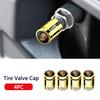 For Porsche KO24Pcs Metal Car Wheel Tire Air Valve Caps Stem Cover For Porsche Panamera Cayenne Taycan 911 718 Macan Carrera-GT 928 944 968 944