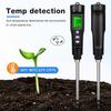JQ008 Digital Soil Meter EC Tester Plant Soil Conductivity Nutrient Analyzer for Flower Gardening Farming 0.00-10.00mS/cm