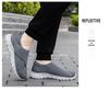 Große Sportschuhe mit Klettverschluss für breite oder geschwollene Füße – Laufschuhe mit weicher Sohle für Senioren, Männer und Frauen, Frühling/Sommer.