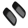 2PCS Engine Hood Vent Louvers Air Scoop Bonnet Vent Cover For BMW E90 E91 E92 E93 M3 Air Intake Cover Glossy Black