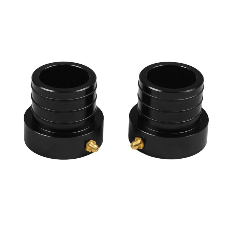 Pack of 2 Strong Axles Tubes Seal Aluminum Front Axles Sealing Simple Installation Engineered Suitable for JK YJ TJL M чёрный
