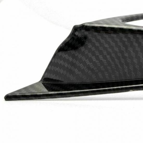 Fits Honda Accord 2018+ ABS Carbon Fiber Front Door Speaker A-Pillar Cover Trim