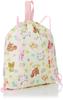 Marushin Piccolino Nature Friends Gym Bag for Perfect for and Elementary Quilted 0165013400 Bag/Knapsack/Drawstring Girls, Preschool, Kindergarten,
