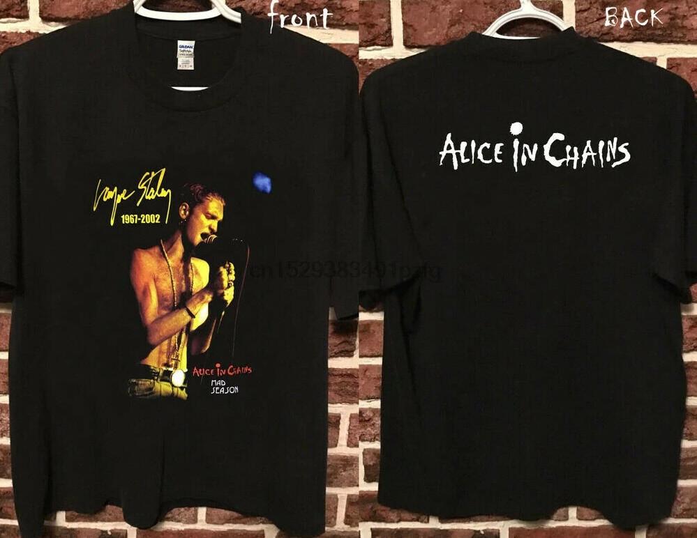 

Vintage Layne Staley Alice In Chains t shirt usa 2002 4XL