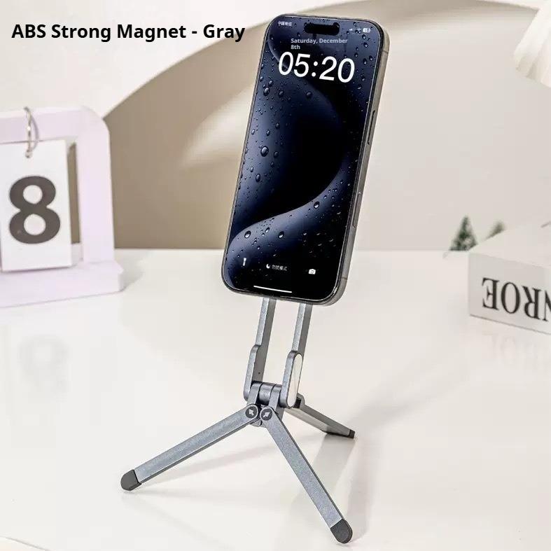 Mountaineering strong magnetic phone holder portable photography multi-functional horizontal vertical tripod expandable light