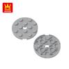64Pcs/lot 60474 Round 4x4 featuring Pin Hole Construction Bricks Moc Technical Accessories Works With featuring Brick Toy Kids Gift Idea