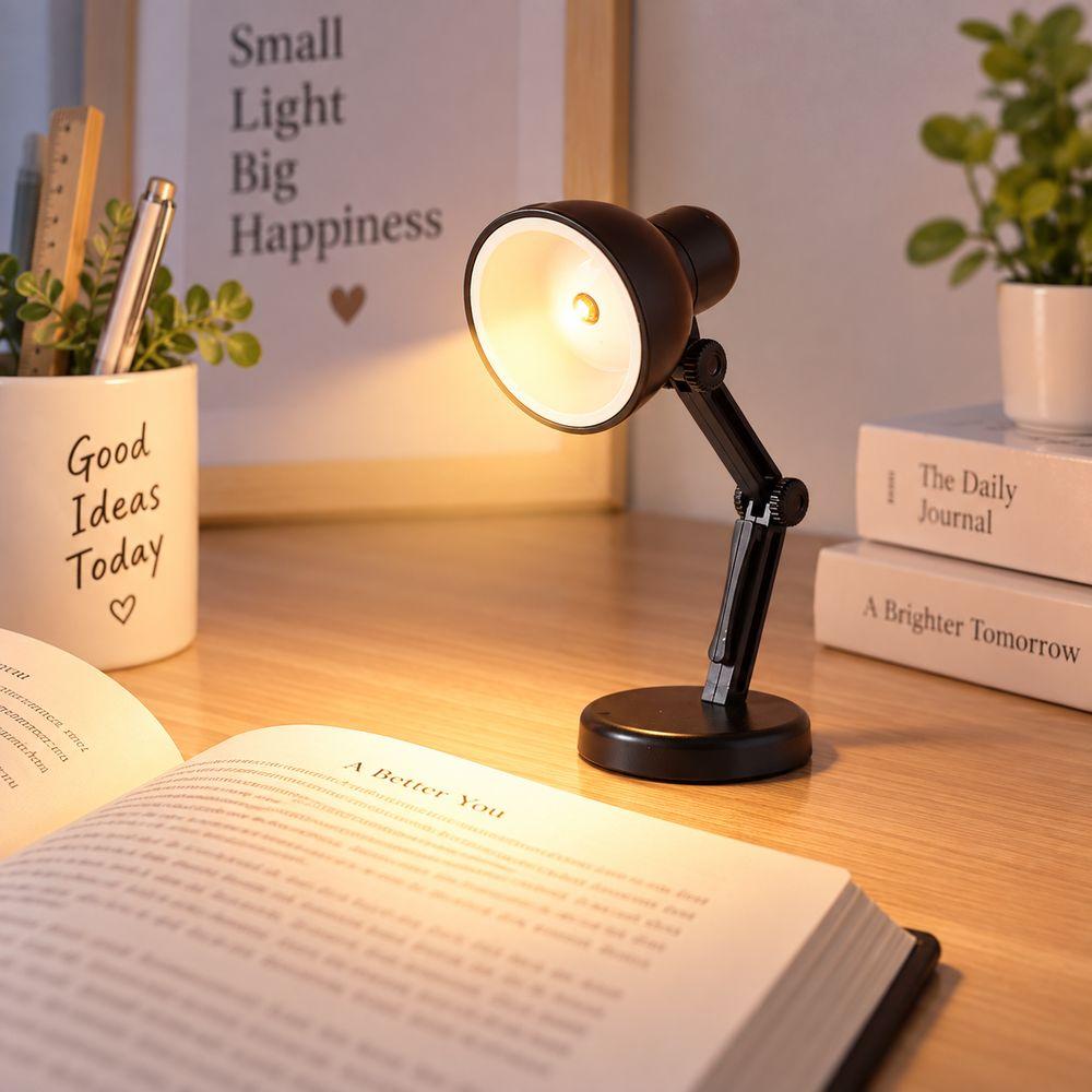 Creative Mini Lamp Refrigerator Sticker Decorative Magnet Mini Book Lamp Home Decoration