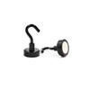 Black Strong Magnetic Hooks for Refrigerator and Door - No Drill Required