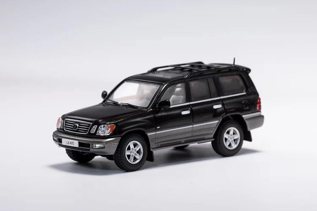Gaincorp Products Scale LEXUS LX470 CYGNUS Black Finished Product 1/64 (LHD)