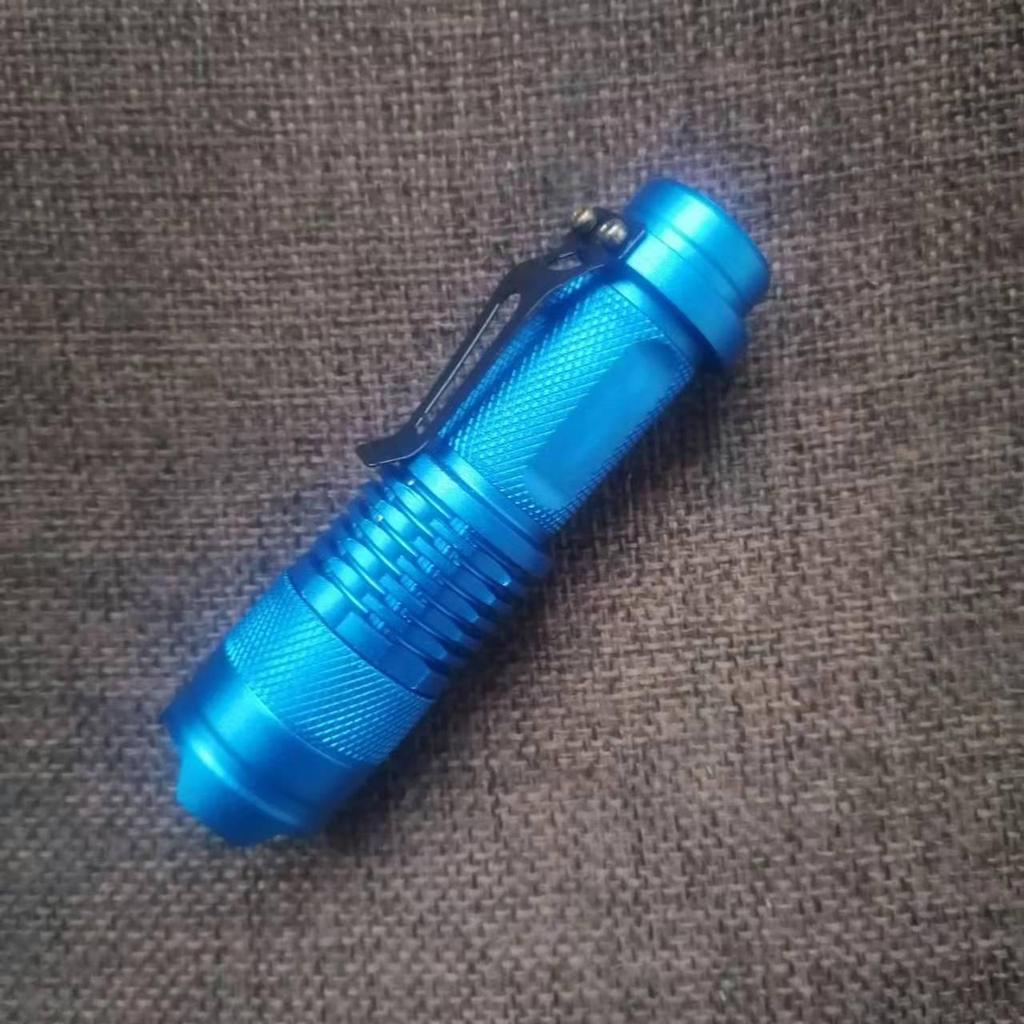 Bright Aluminum Alloy LED Zoom Mini Flashlight - Outdoor Strong Light SK68