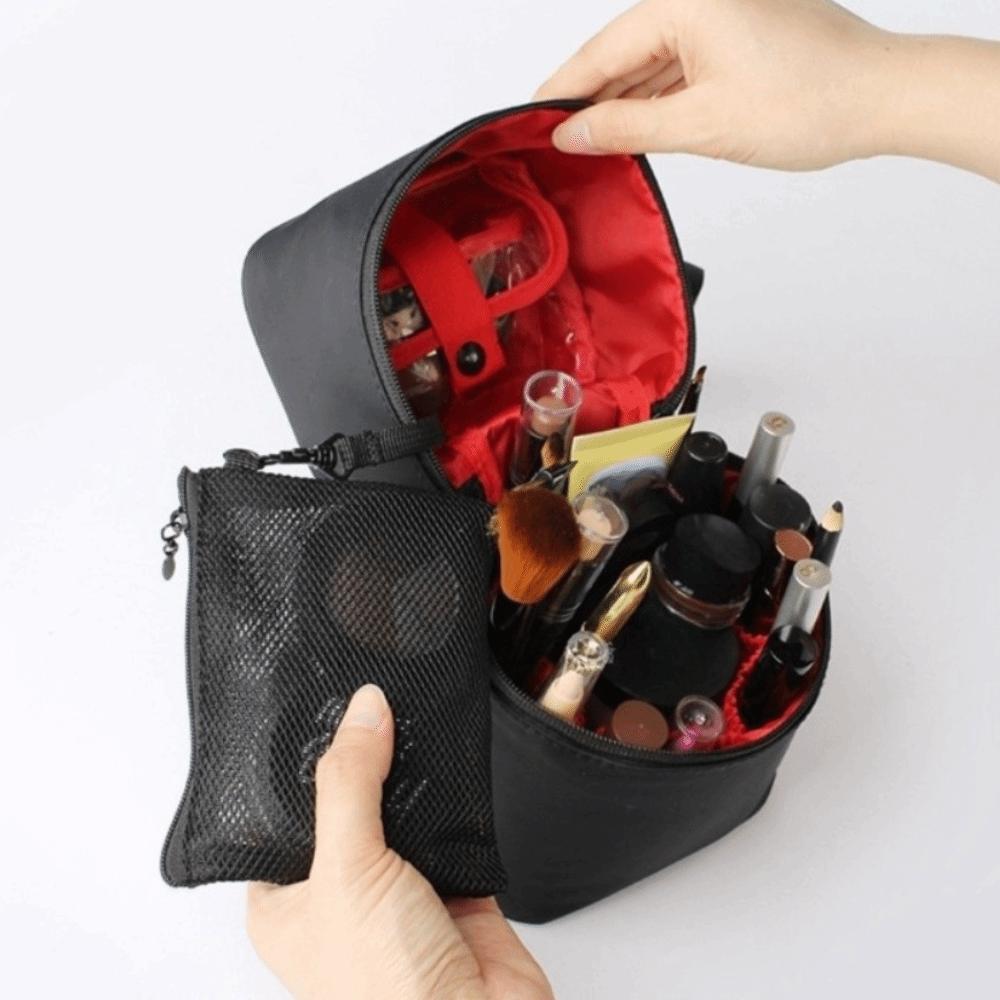 Cosmetic Case Portable Cosmetic Bags Zipper Detachable Makeup Bag Toiletries Organizer Women