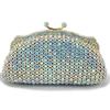 Borsa da sera in cristallo colorato Borsa a pochette con diamanti scintillanti per donna Borsa a mano di lusso con strass per matrimonio, ballo, cena, banchetto