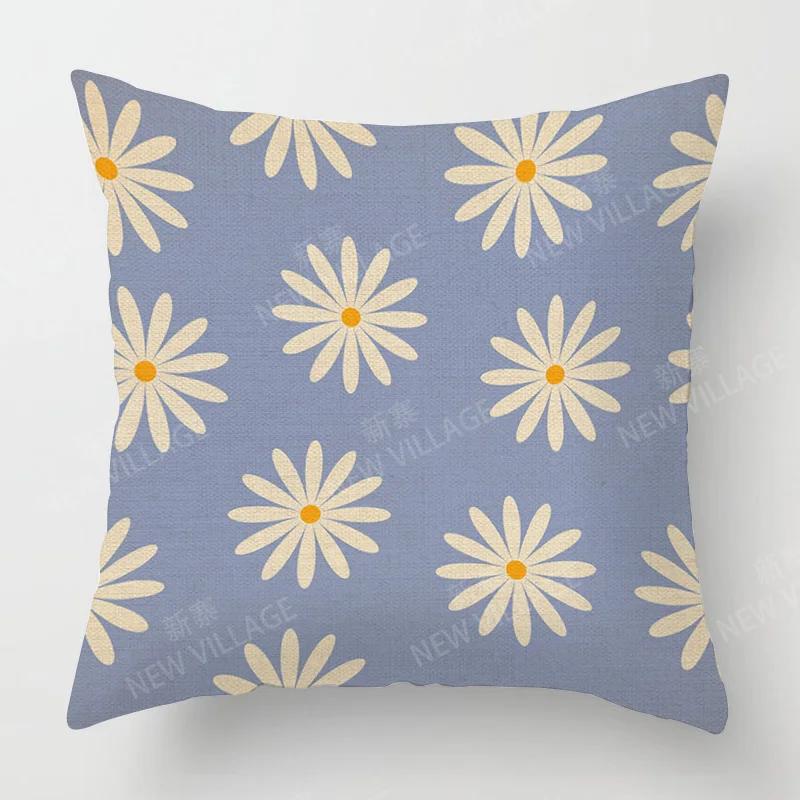 Heimdeko Bunte Blumenmuster Kissenbezüge Für Zuhause Muster Kissenbezug Geeignet Für Sofa Schlafzimmer Auto Kissenbezug