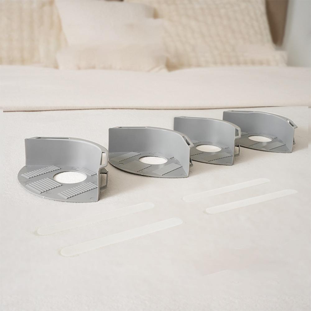 4PCS Adjustable Heavy Duty Bed Sheet Holder DIY Anti-Slip Sheet Holders Bed Pegs  Quilt Fixing Tool