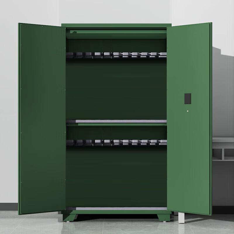 Heavy-Duty Biometric Double-Door Weapon Safe