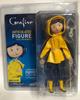 IN stock NEW NECA Coraline in Striped Shirt / Yellow Raincoat 7" ABS/PVC Action Figure Toy Doll