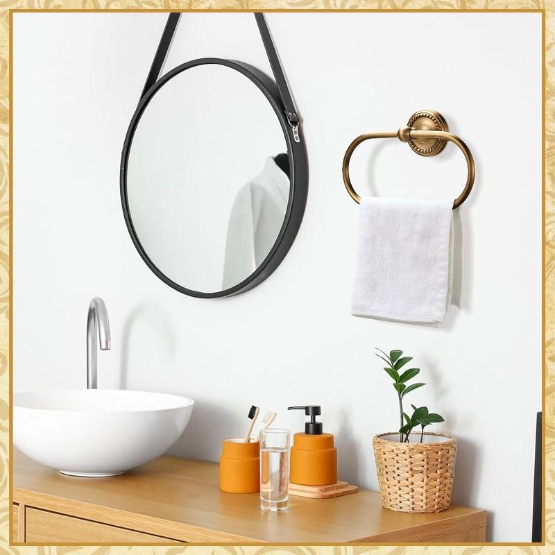 Antique Brass Toilet Paper Holder Bathroom Wall Mounted Retro Gold Exquisite Pattern Carved Bathroom Accessories Creative