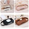 Multiple Compartment Portable Makeup Bag Fashionable Miniature Cosmetic Pouches For Everyday Carry Accessories Storage