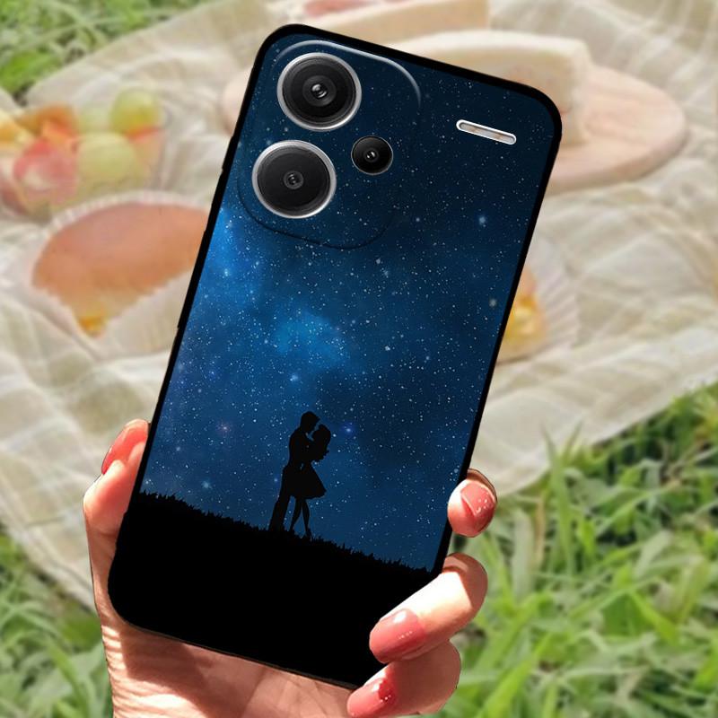 For Xiaomi Redmi Note 13 Pro Plus Cases Soft TPU Marble Phone Back On Redmi Note13 Pro+ Silicon Cover Note13Pro Plus 5G Funda