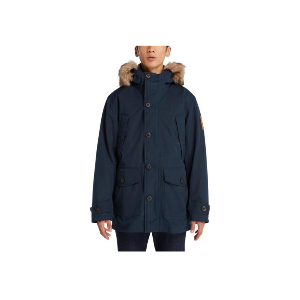 Timberland Einfarbig Bequeme Warme Jacke Herrenjacken Blau A5XSD-433