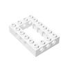 20pcs DIY Gifts Buildings Blocks 32531/40344 Brick 4 X 6 Open Center Bricks Collections For Technical MOC Bulk Modular GBC Toys