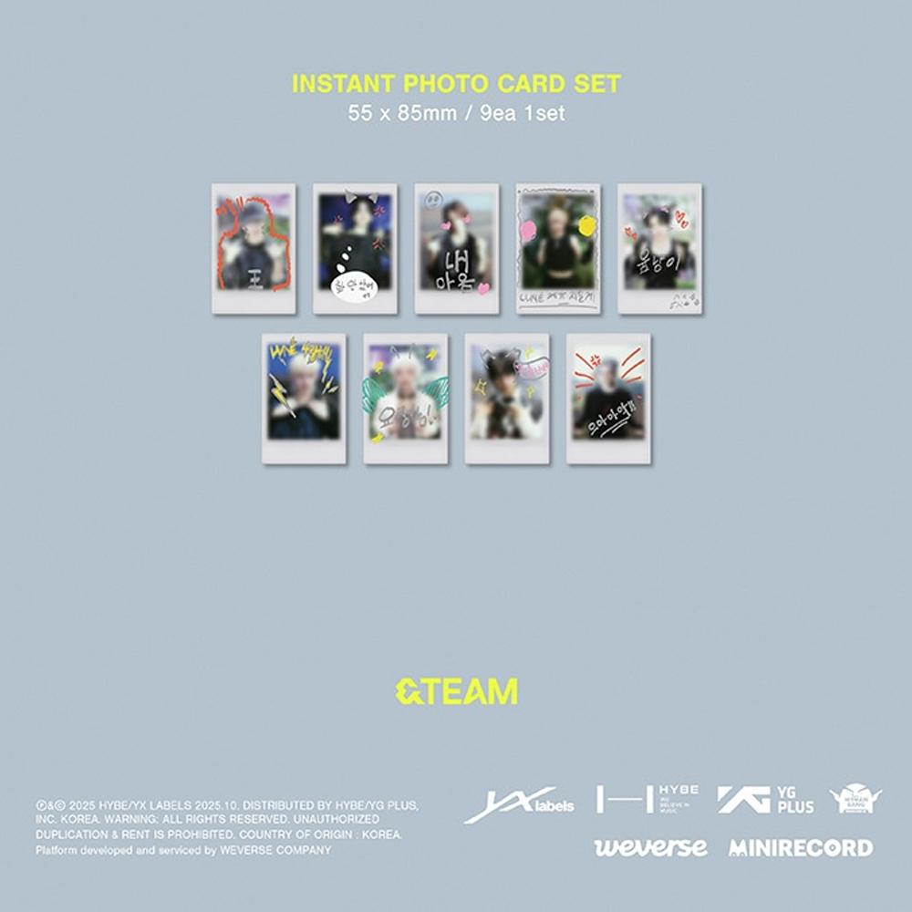 [Pre-order] &TEAM - Back to Life (Weverse Albums ver.)