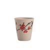 Vintage Ceramic Tea Cup Set: Floral and Avian Design, Host and Guest Cups, Perfect for Tea Tasting and Festive Gifts