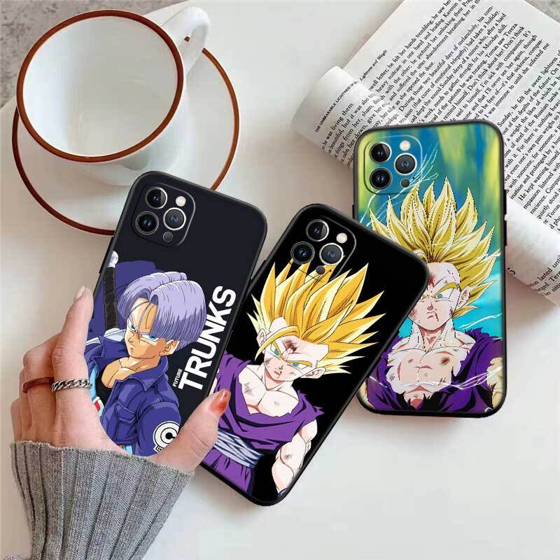 Dragon Ball Goku Gohan Phone Case for Samsung S20 S21 S21S S22 S23 S24 FE Ultra Plus Lite F06 F16 M06 M16 M56 A07 A17 A36 A37 A55 A57