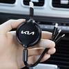 Car 3 In 1 USB Cable Type C Micro USB Fast Charging Cable Valve For KIA K5 K9 Sorento Ceed Sportage Carnival Stinger Forte Niro