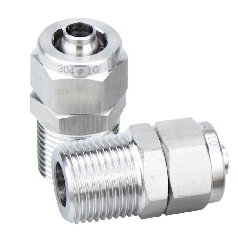 304 Stainless Steel Quick Connect Straight Fitting