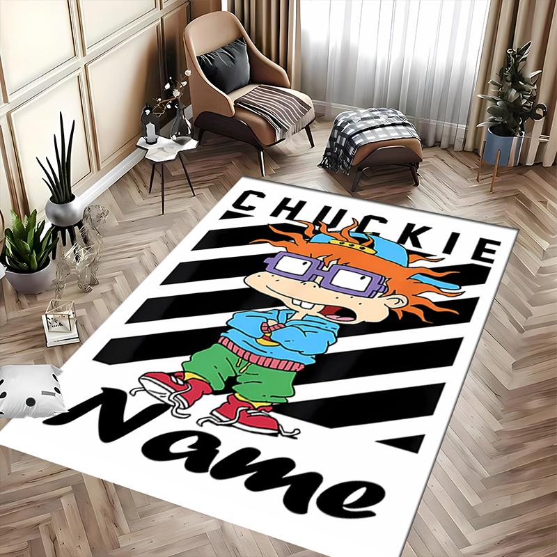 Custom personalization Rugrats Area Rug - Perfect For Kitchen, Bathroom,Laundry Room Decor Large Size Available,Gift All Seasons