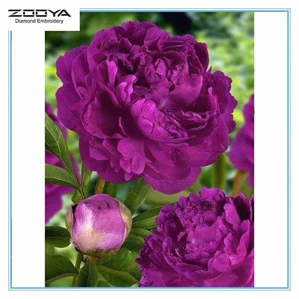 

ZOOYA DIY 3D Алмазная вышивка Крестиком Главная Декор Цветок